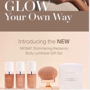 Shimmering Radiance Body Luminizer with Body Brush